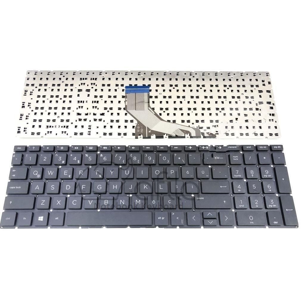 Hp 15-dy2053la, 15-dy2054la, 15-dy2055la Uyumlu Notebook Klavyesi (Siyah TR)