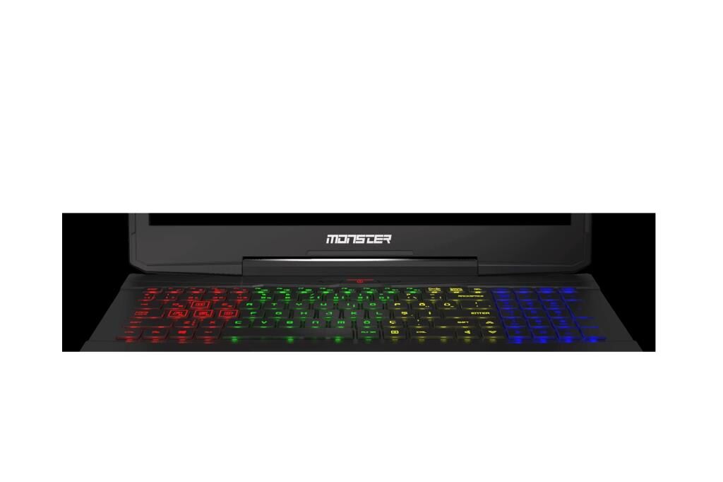 Monster Abra A5 V10.3 Notebook Klavye - Siyah -TR - RGB - Işıklı