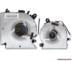 MSI GF63 GF65, GF65 Thin (MS-16W1 MS-16W2) Cpu & Gpu Fanı (Sol ve Sağ)