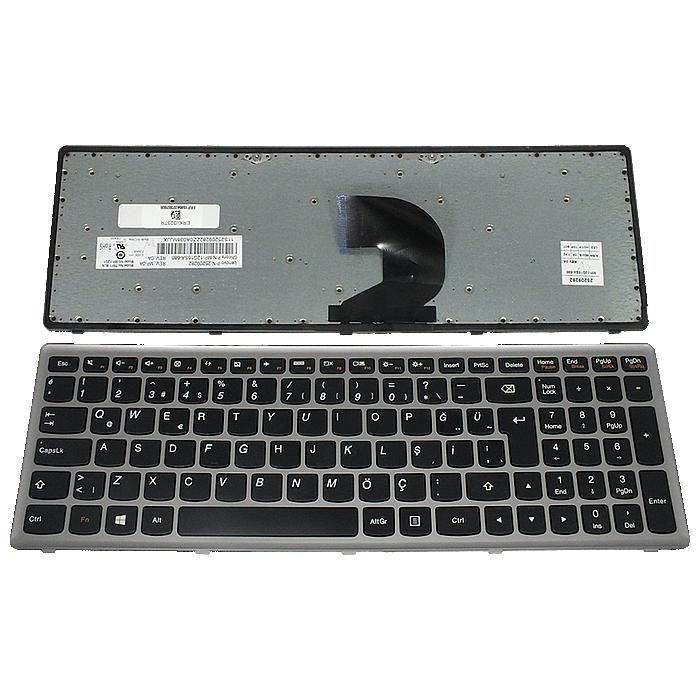 Lenovo T6F1-TUR, 9Z.N8RSC.30T Notebook Klavye (Siyah TR)