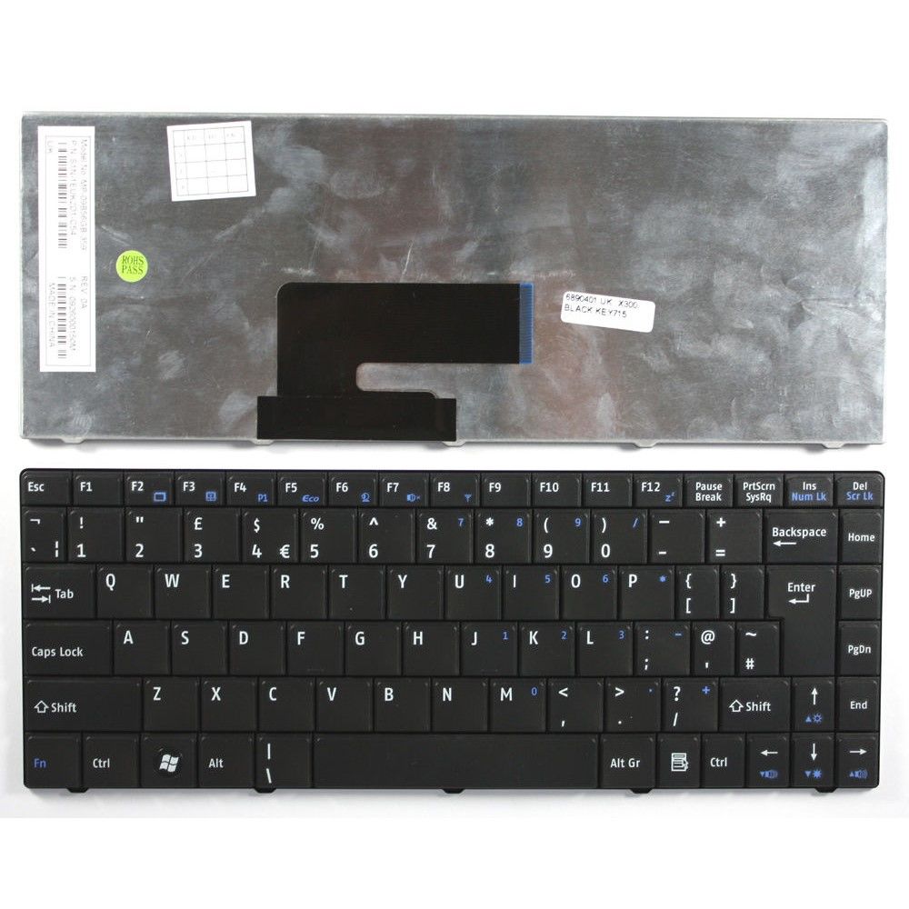 MSI CX420 CX420MX, CX420X Notebook Klavyesi - Siyah - TR - Ver.1