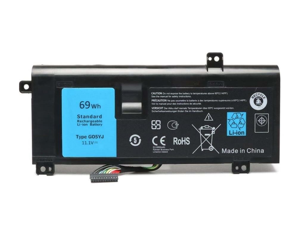 Dell Alienware 14 R1, G05YJ Notebook Bataryası