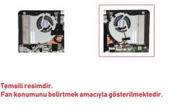 MSI Stealth Pro GS70 2OD GS70 2OE Notebook Fanı (Sağ)