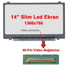 LTN140AT27-L01, LTN140AT28 Lcd Ekran, Slim Led Panel 14.0''