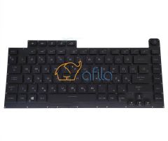 Asus G512LI-HN285A15, G512LI-HN285A16 Notebook Klavyesi Siyah TR - Ver.3