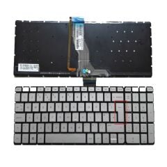 Hp 813678-001 818093-141 Klavye (Silver - TR) ışıklı - B.Enter