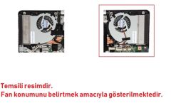 MSI Stealth Pro GS70 2PE GS70 2QD Notebook Fanı (Sağ)