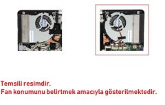 MSI GS70 2QE Notebook Fanı (Sağ)