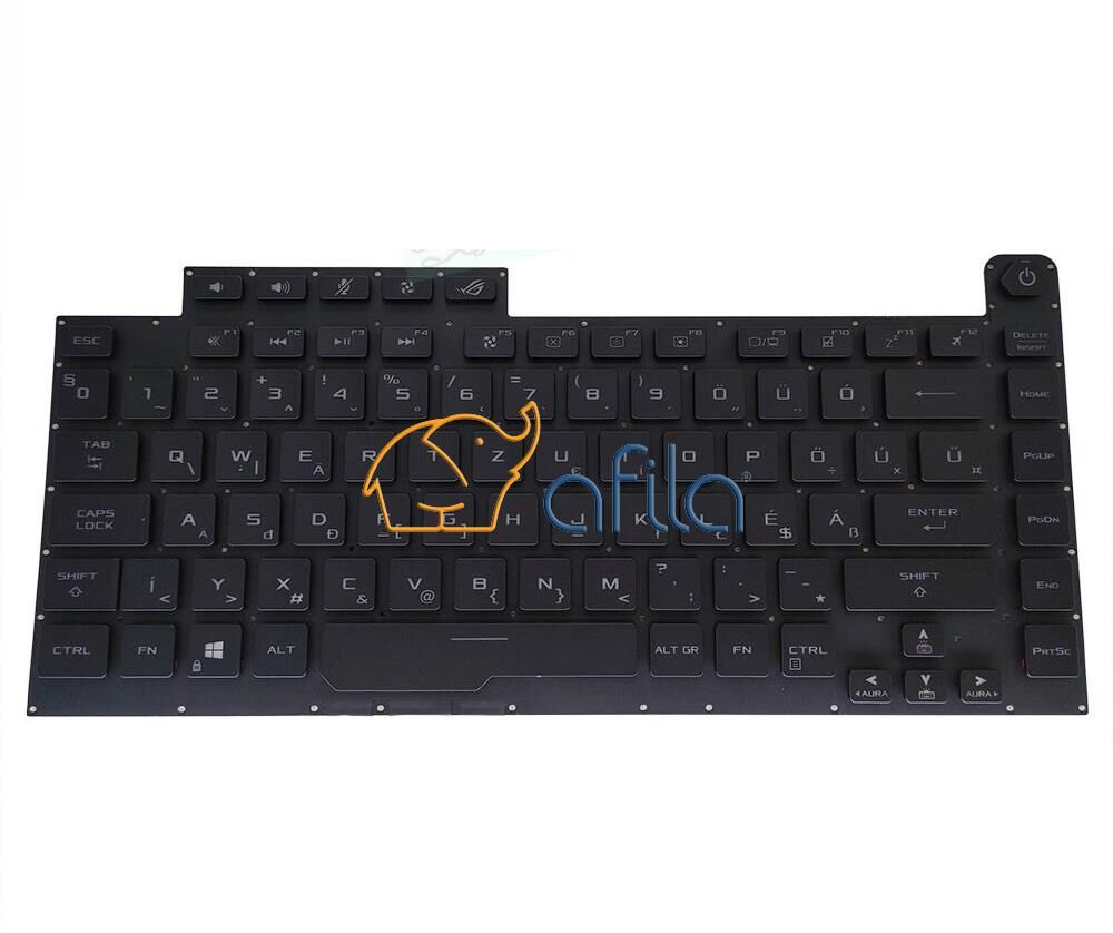 Asus G512LI-HN285A20, G512LI-HN285A21 Notebook Klavyesi Siyah TR - Ver.3