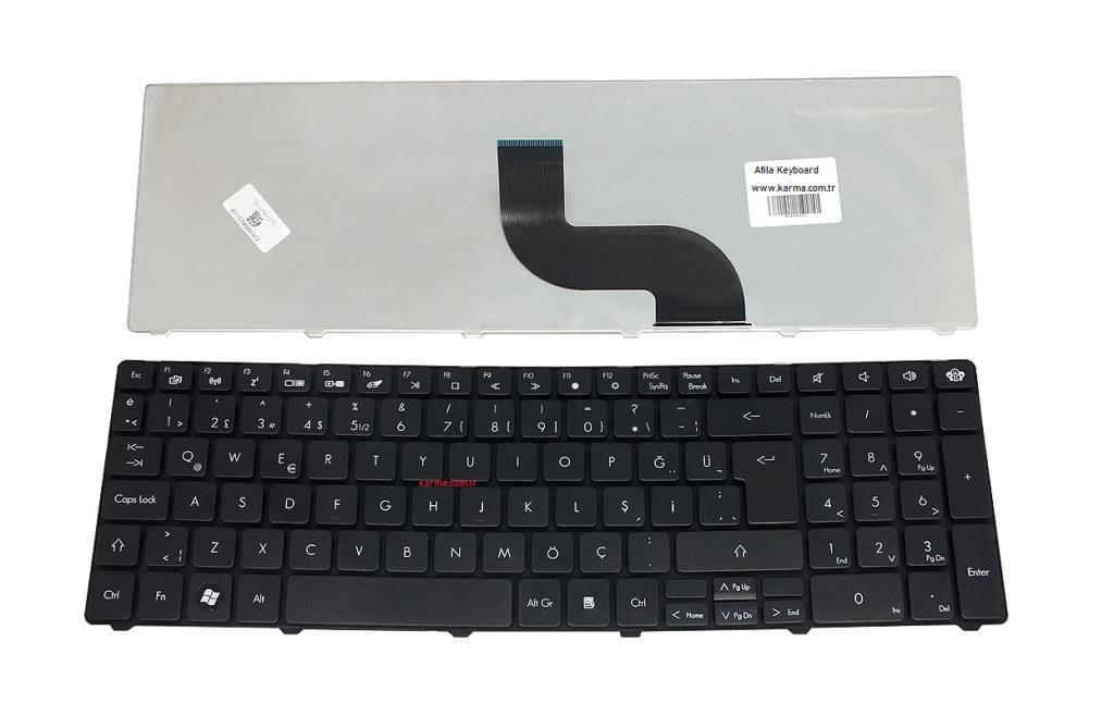 MP-09B26TQ-6981,MP-09B26TQ-6983 Klavye (Siyah TR)
