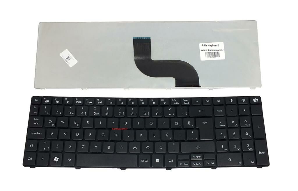 Packard Bell MS2290 Klavye (Siyah TR)