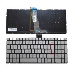 Hp 857283-001 857468-141 Klavye (Silver - TR) ışıklı - B.Enter