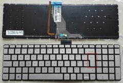 Hp 857469-001 857469-141 Klavye (Silver - TR) ışıklı - B.Enter