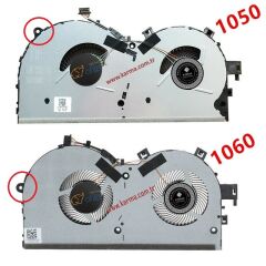 Lenovo Legion R720-15IKBN Notebook Fanı (Ver.2) GTX1060 uyumlu