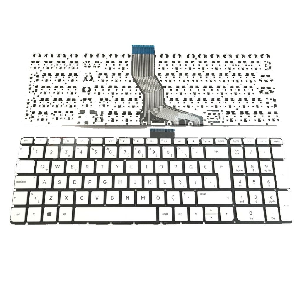 Hp 857283-141 857468-001 857468-141 Klavye (Beyaz TR) BÜYÜK ENTER