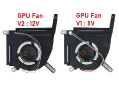 Asus TUF Gaming A15 (2023) FA507XI-LP042-Zi055 Notebook Gpu Ekran Kartı Fanı (Ver.2 - Sol)