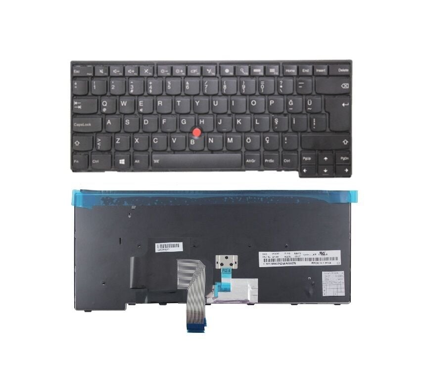 Lenovo ThinkPad T440s Notebook Klavyesi (Siyah TR) IŞIKLI