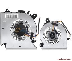 MSI GF65 Thin 10SDR-1026 Notebook Cpu, Gpu Fanı, işlemci ve Ekran Kartı Fanı (Sağ,Sol SET)
