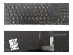 MSI Cyborg 15 A13VEC51-1252XTRC51 Uyumlu Klavye Siyah TR, Ver.2 - Single-Zone RGB