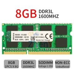 Afila NTB 8GB PC12800, 1600MHz DDR3L Notebook Ram Low Versiyon PC3L