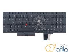 Lenovo Thinkpad L15 Type 20U3 20U4 uyumlu Notebook Klavyesi (Siyah TR)