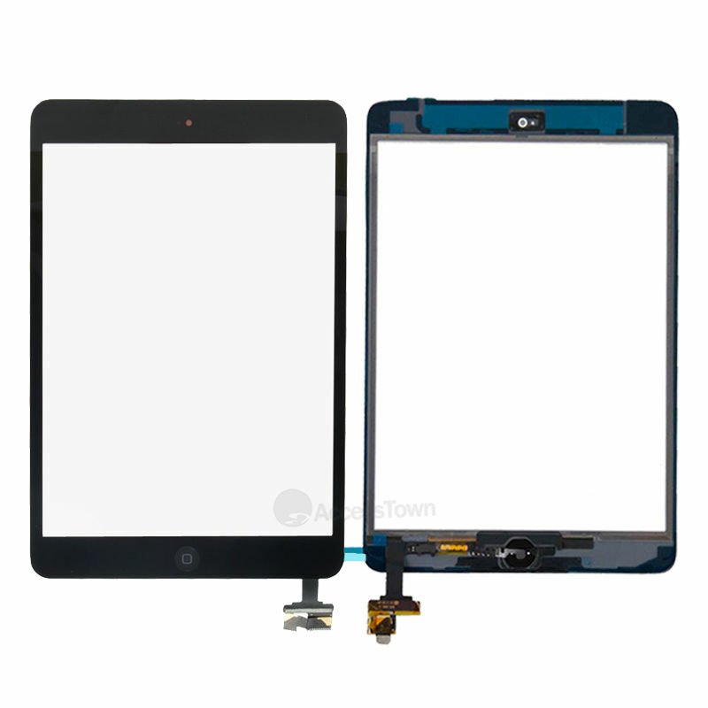 iPad Mini 1 Mini 2 a1455 a1454 a1432 A1489 8'' Dokunmatik Cam  SİYAH