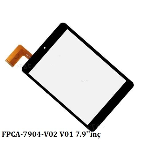 Everest Everpad momo mini s 3gs, MİNİ3GS 7.85'' inç Dokunmatik  fpca-79d4-v01 - SİYAH