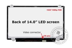 LP140WF6(SPXM1), LP140WF6-SPM1 Lcd Ekran 1920*1080 FHD (14.0''Slim Led)