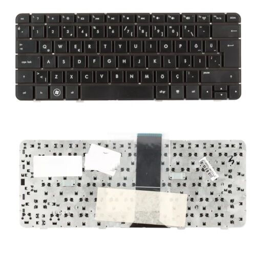 Hp Pavilion dv3-4000, dv3-4100, DV3-4200, DV3-4300, CQ32, TM2-2150 Notebook Klavyesi (Siyah TR) 582373-141