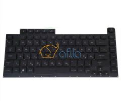 Asus G531GU-AL009T, G531GU-AL012 Notebook Klavyesi Siyah TR - Ver.3