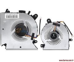 MSI GF65 Thin 10UE-055TR Notebook Cpu, Gpu Fanı, işlemci ve Ekran Kartı Fanı (Sağ,Sol SET)