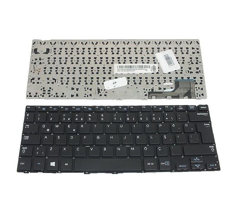 Samsung NP905S3G-K03TR Notebook Klavye Siyah TR Notebook Klavyesi 'Siyah TR