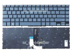 Asus ZenBook 13 UX325JA-KG282T Notebook Klavyesi, Laptop Tuş Takımı (Siyah TR) ışıklı