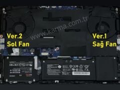 Casper Excalibur G900.1075-D670X Notebook Fanı (Ver.2 Sol)