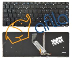 Acer Aspire V5-473, V5-473G Notebook Klavye - Tuş Takımı / Siyah - TR - Backlit