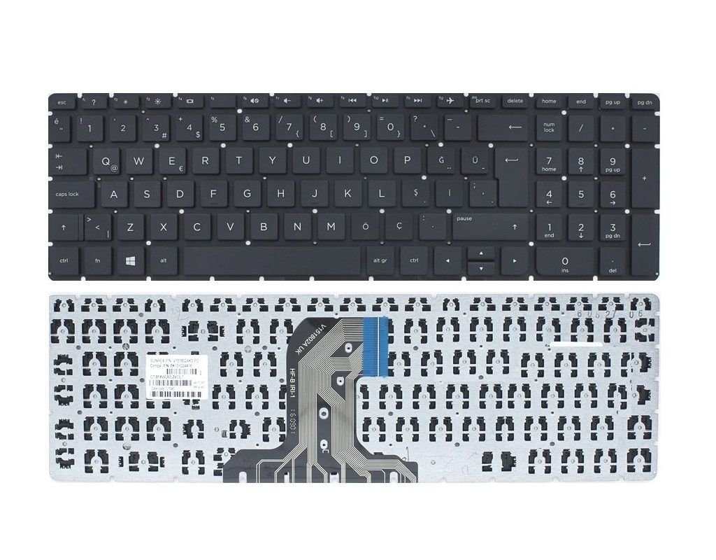 NK-KR30124 - HP M7W74EA Türkçe Notebook Klavyesi - Tuş Takımı - Türkçe Q
