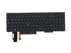 Lenovo E590 E580 E595 Notebook Klavyesi - Siyah - TR - Işıklı