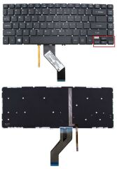 Acer Aspire V5-473 V5-473G V5-473P V5-473PG V5-473P Klavye (Siyah TR) ışıklı