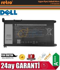Dell Vostro 3500 (2020) Model P90F, P90F005 Notebook Bataryası, Laptop Pili