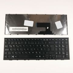 Sony VPC-EL17FX/B, VPC-EL17FX/W, VPC-EL1AJ Notebook Klavyesi (Siyah TR)