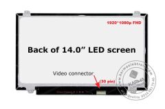 B140HTN01.0, B140HTN01.1 Lcd Ekran 1920*1080 FHD (14.0''Slim Led)