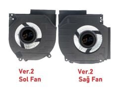 HP Victus Gaming 16-r0029nt (7P6C1EA) Notebook Fanı - Ver.2 - 12Volt (Sol Fan)