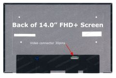NE140WUM-N62 V8.0 Uyumlu 14.0'' inç 30Pin 1920*1200 FHD Plus Lcd Ekran, Panel 60Hz (Non-Touch)