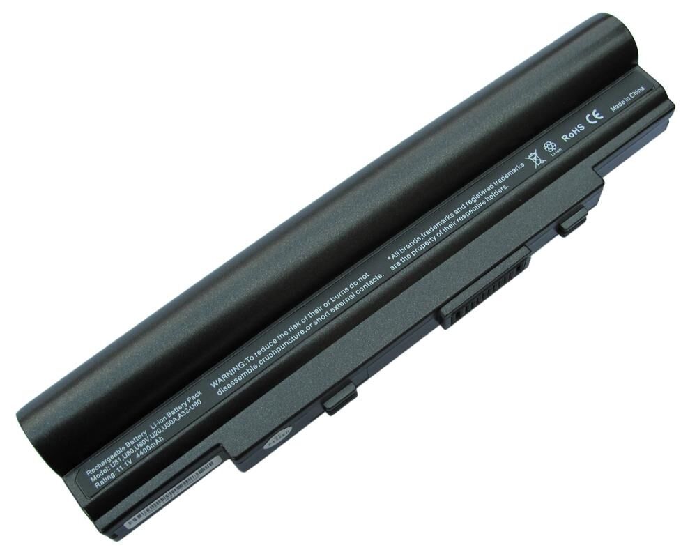 Asus A31-U20 A32-U20 A33-U50 A31-U80  Notebook Bataryası - Pili 6 Cell