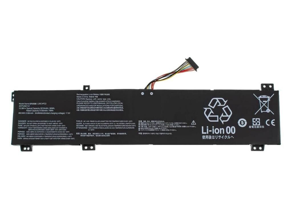 Lenovo Legion 82JY006QGE, 82JY0072KR, 82JY0079RE Notebook Bataryası, Laptop Pili