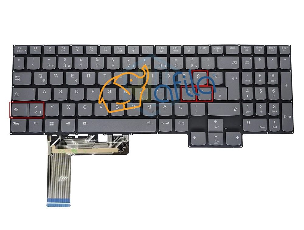 PH5CYXRGBG-3T Notebook Klavyesi, Tuş Takımı Siyah TR - RGB Backlit