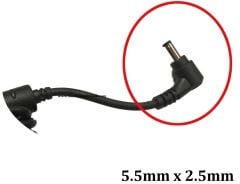 5.5mm*2.5mm Standart Uc Notebook Adaptörü Tamir Kablosu (150W-180W ve Üzeri)