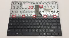 Grundig 13M-GNB1450B1B8 V136346AK4 Notebook Klavyesi -Siyah - TR