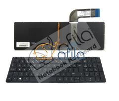 Hp 15-p000, 15-p100, 15-p200 Notebook Klavyesi (Siyah TR) ışıklı