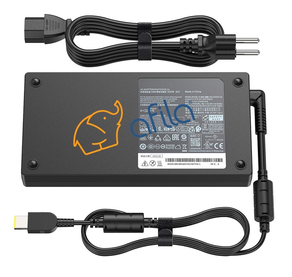 Lenovo ThinkBook 16p G5 IRX uyumlu Notebook Adaptör, Şarj Cihazı (300W)